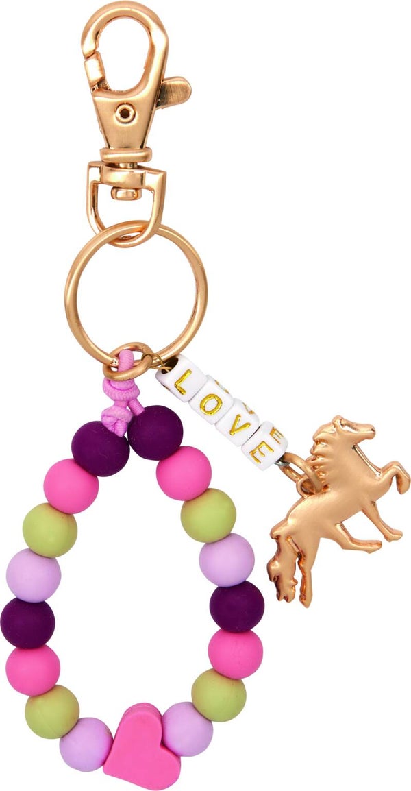 Ruban porte-clés chevaux