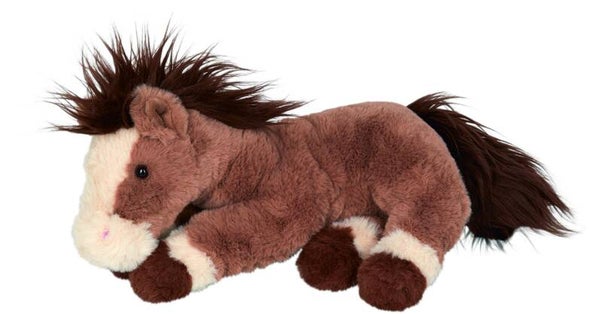 Peluche Poney allongé