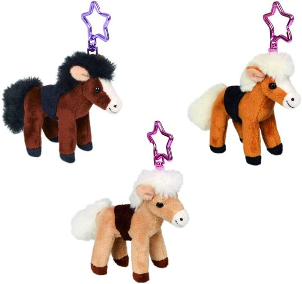 Porte-clés étoile chevaux