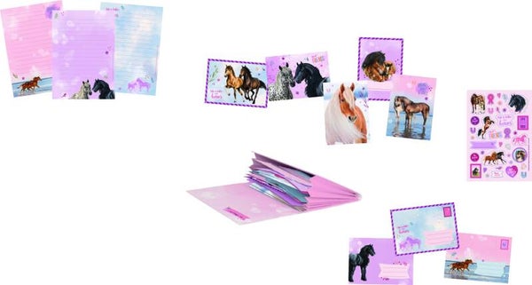 Set Papier à lettres chevaux