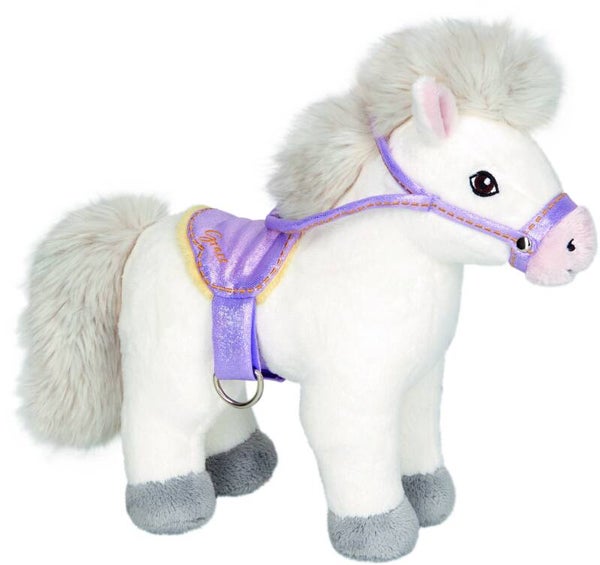 Cheval blanc peluche