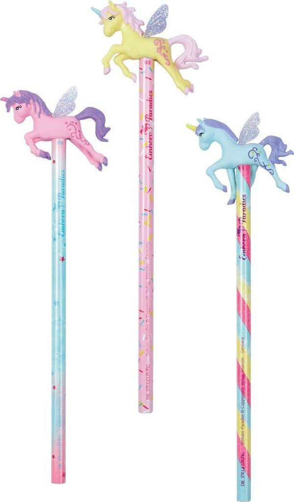 Crayon avec figurine Licorne