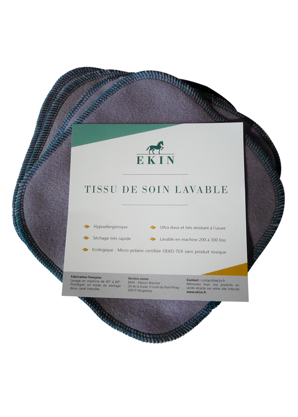 Lingette de soin lavable (pack de 2)