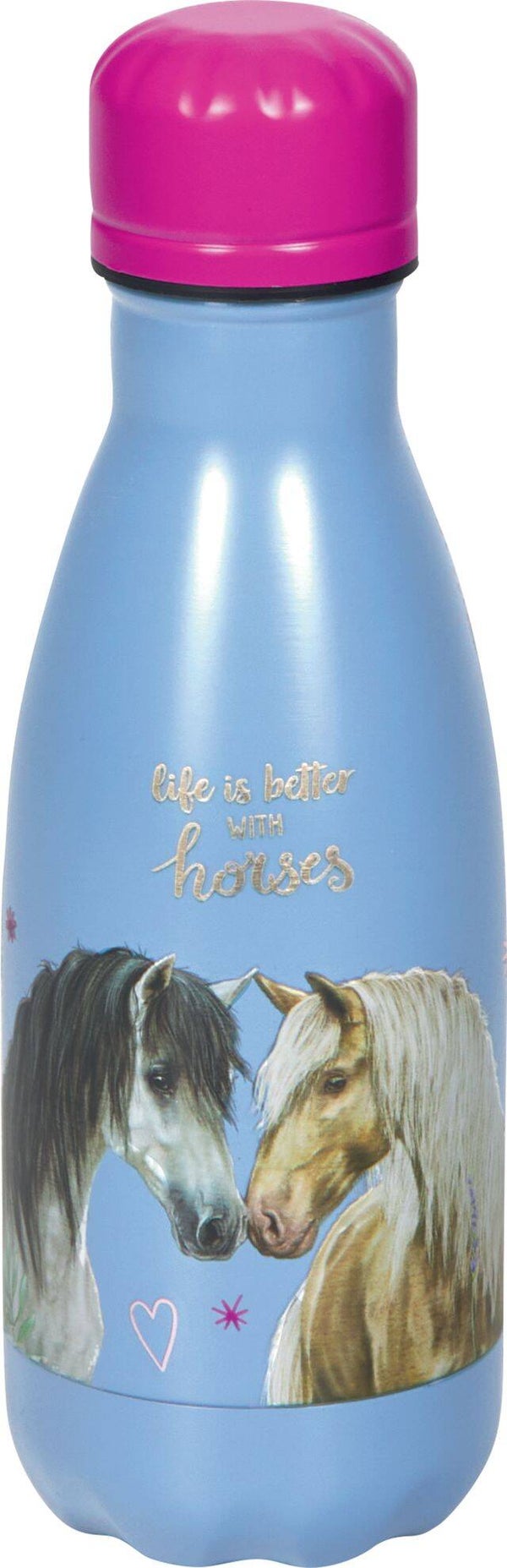 Bouteille acier inoxydable 0.4 cl Chevaux