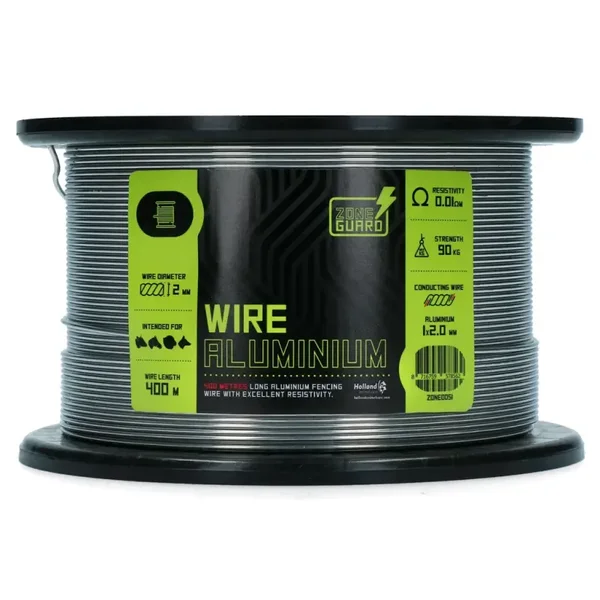 Fil de clôture aluminium ZoneGuard Wire BASIC 2 mm - 400 m