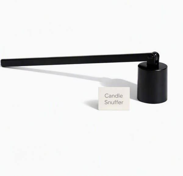 Matte Black Candle Snuffer | Terreux Mind & Body