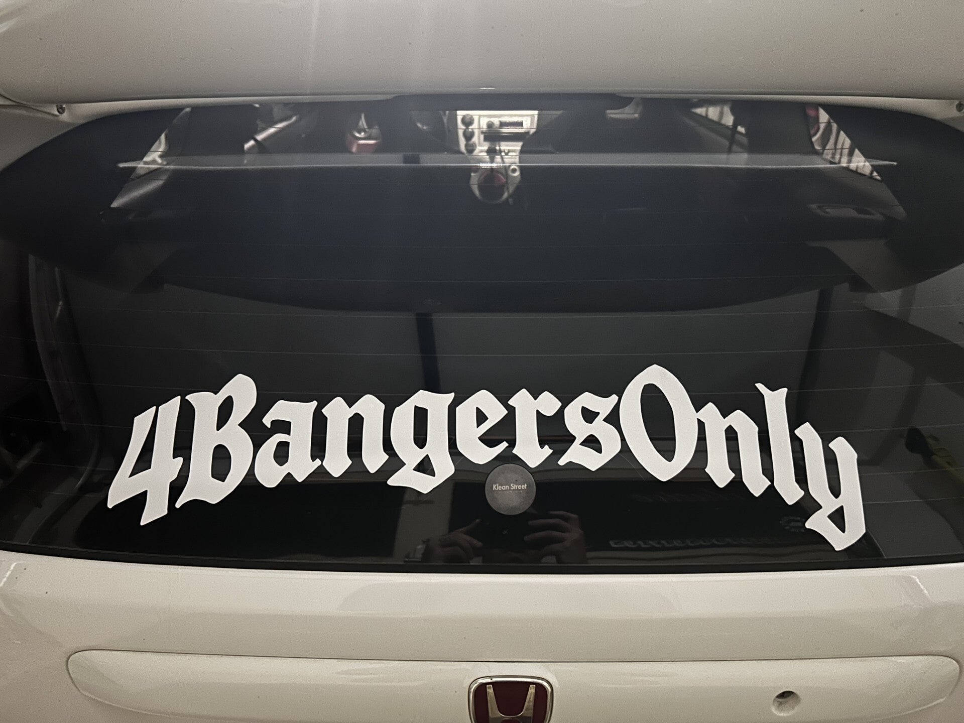 4BangersOnly Windshield Banner (Curved)