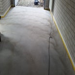 Geschuurde coatingvloer