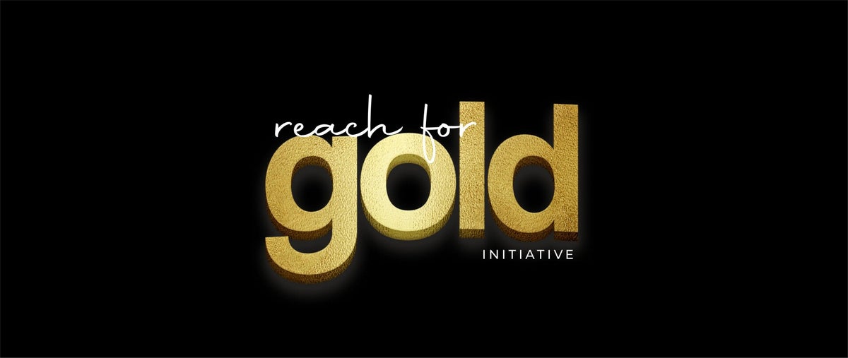 Reach for Gold Initiative logo - sponsor of the fellowship