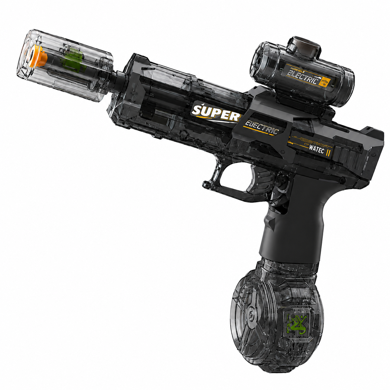 SplashX HydroBlaze – Elektryczny Pistolet na Wodę LED