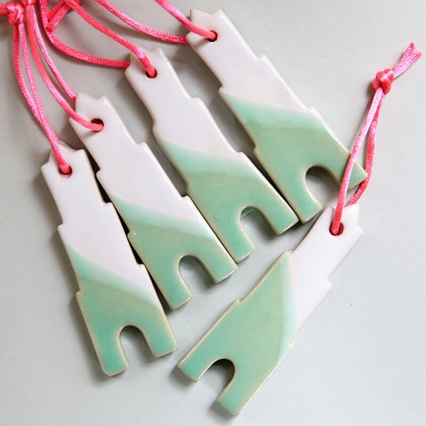 Utrechtse Domtoren van keramiek (per stuk)