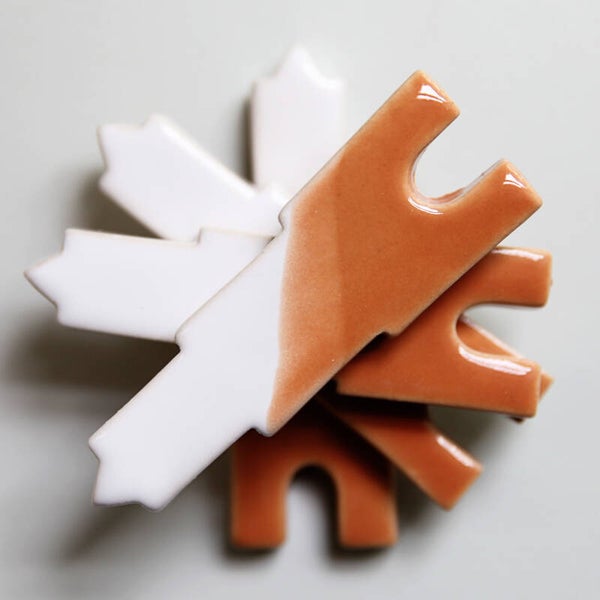 Utrechtse Domtoren magneet van keramiek (per stuk)