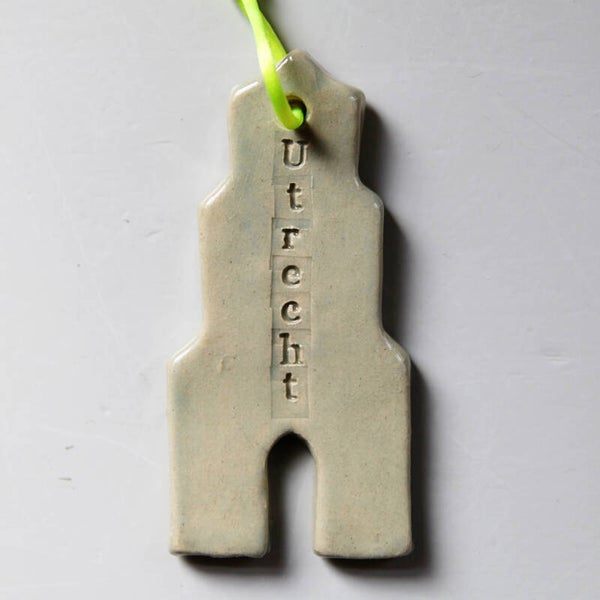 Utrechtse Domtoren van keramiek