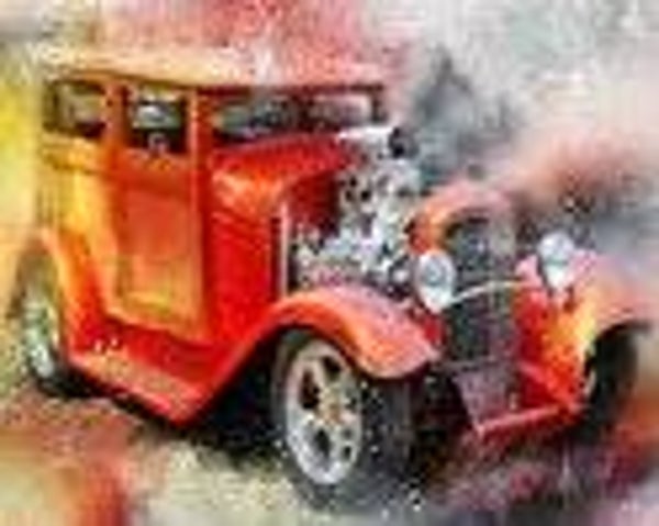 diamond painting 50x40 ronde stenen