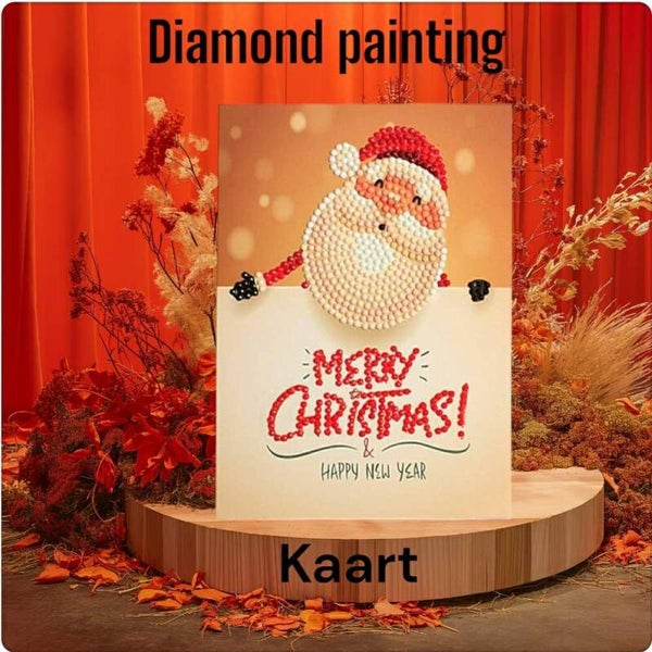 diamond painting kertskaart