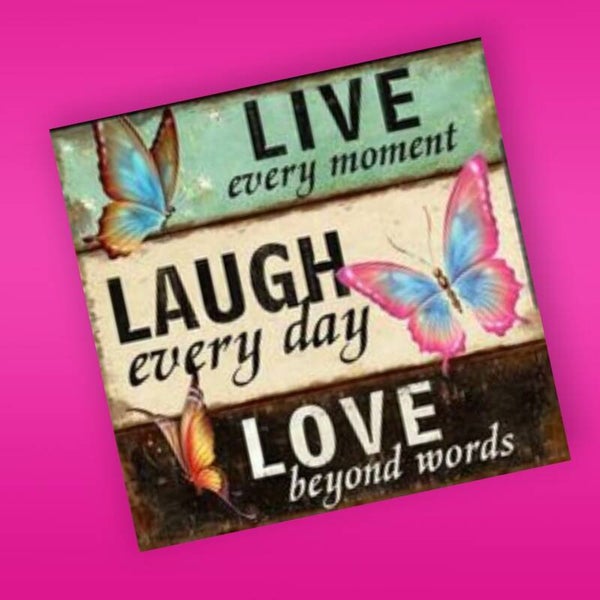 212. tekst 40x40 cm vierkante stenen