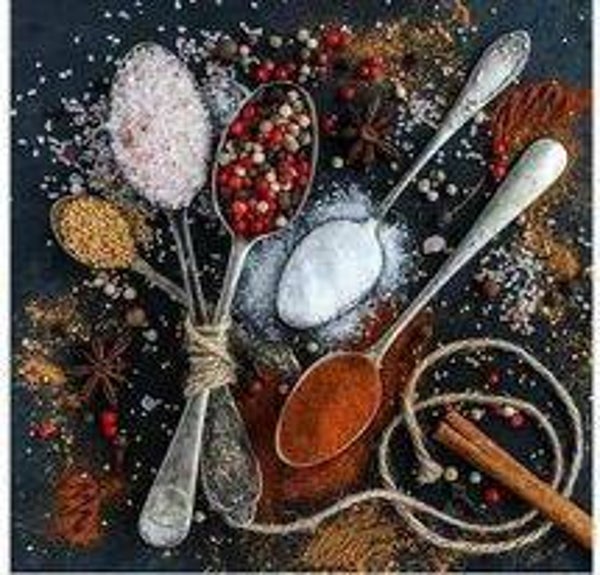 52. specerijen 50x50 cm