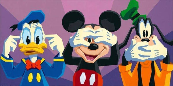 donald, mickey en goofy c27