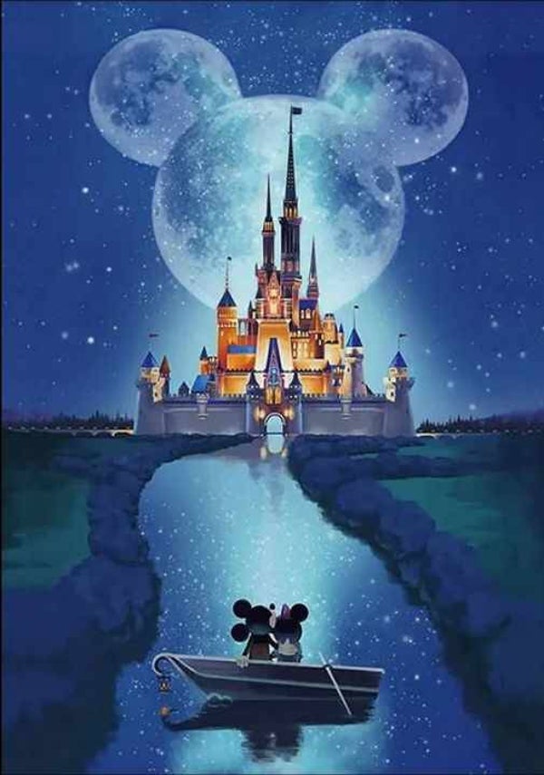 Mickey-minnie-mouse-disney-kasteel-40X30