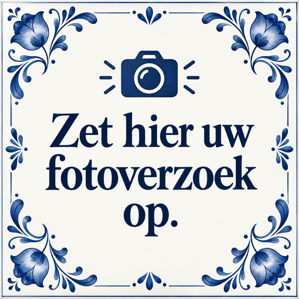 uw eigen ontwerp/foto op glanzende 15x15 cm tegel