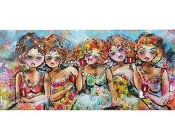 gezellige dames 80x40 cm vierkante stenen