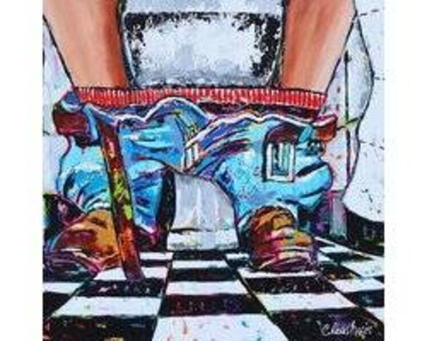 momentje van rust 50x40 cm vierkante stenen