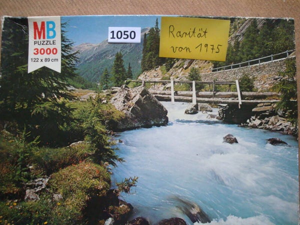 Bach mit Brücke  #1050