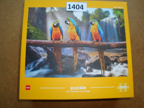 1000 Teile - Papageien  #1404
