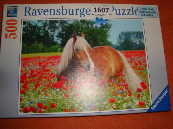 Pferd und Mohn #1607