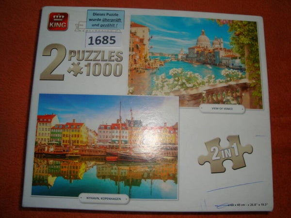 Venedig und Kopenhagen #1685