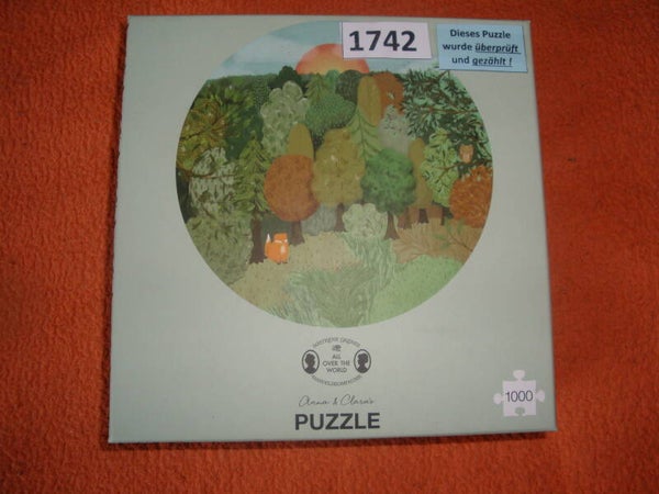 Rundes Puzzle 1000 Teile #1742