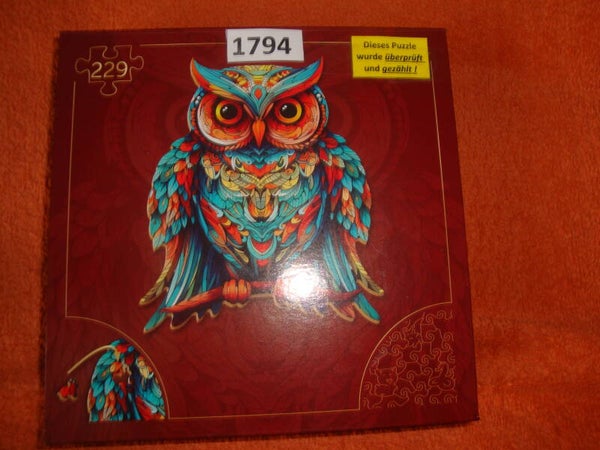 Holzpuzzle Eule #1794