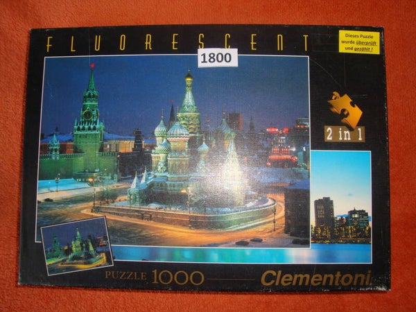 2 x 1000 Teile Flourescent #1800