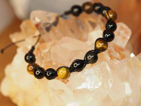 Bracelet tressé Triple Protection 8mm