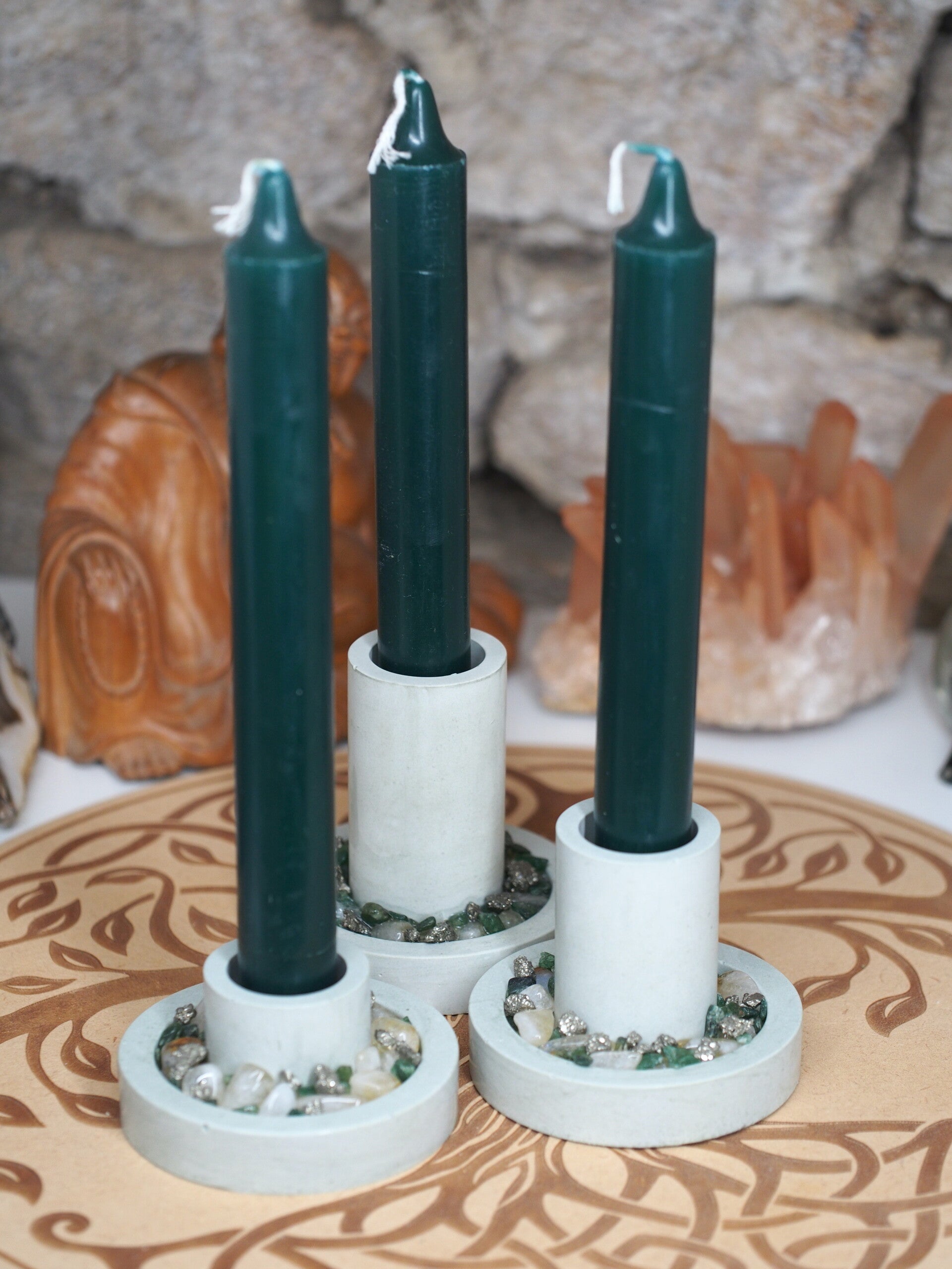 Bougeoir d'intention - Abondance