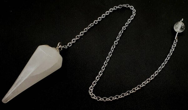 Pendule cone en Cristal de Roche