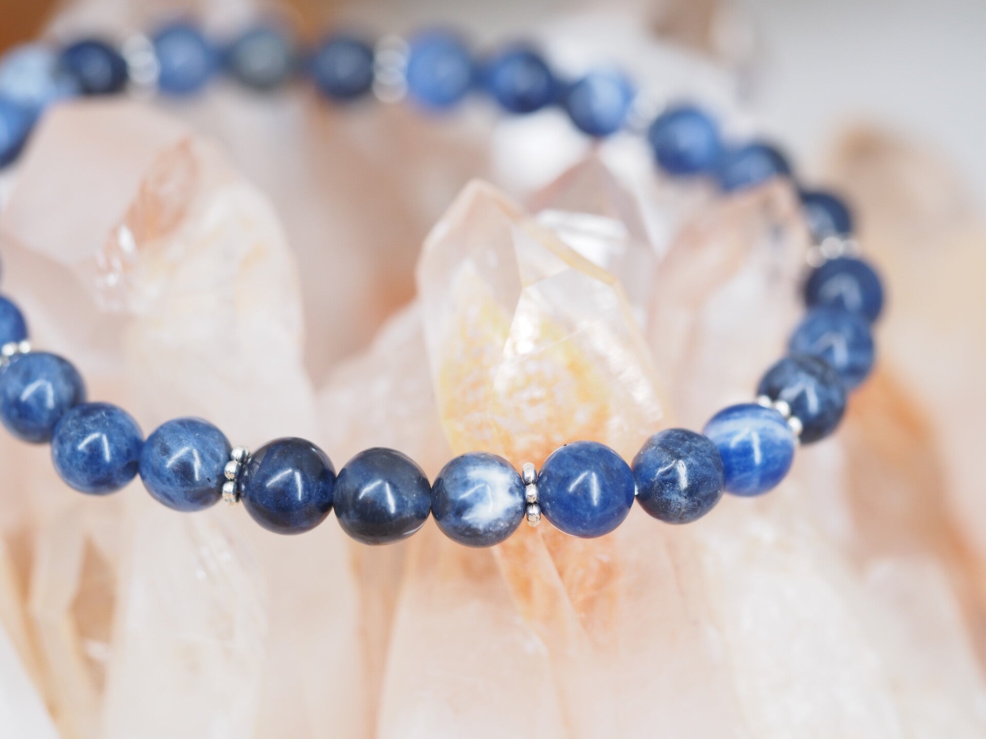 Bracelet en Sodalite 6mm
