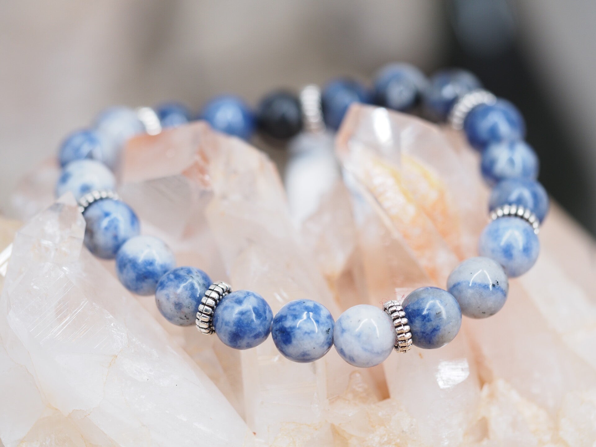 Bracelet en Sodalite 8mm