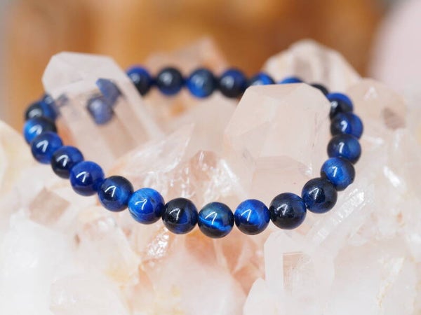 Bracelet en Oeil de Faucon 6mm