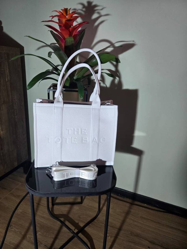 Tote bag groot wit