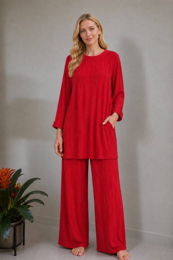 2 delige set rood