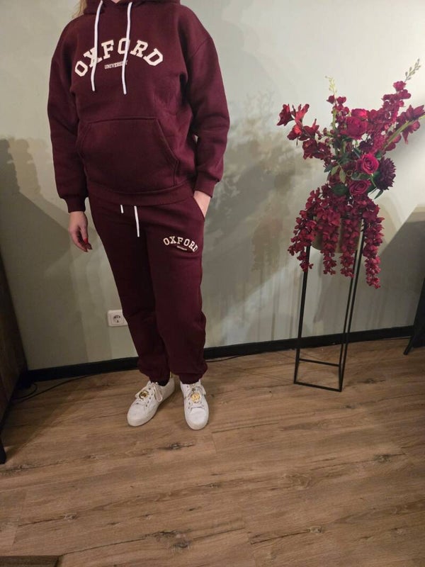 Oxford pak Bordeaux rood