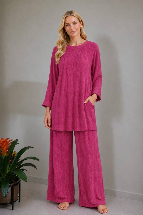 2 delige set roze