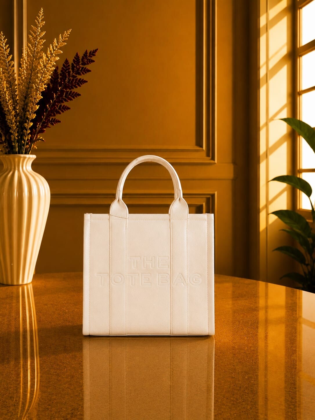 Tote bag groot wit