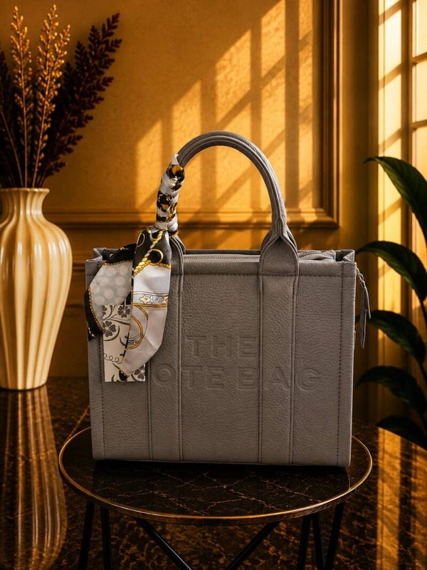 Tote bag middel grijs
