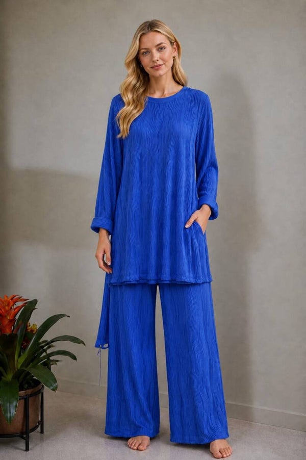 2 delige set blauw