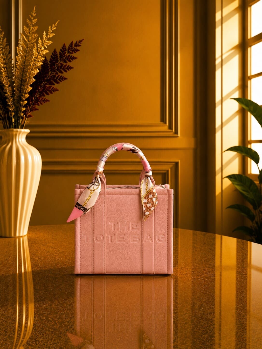 Tote bag mini roze