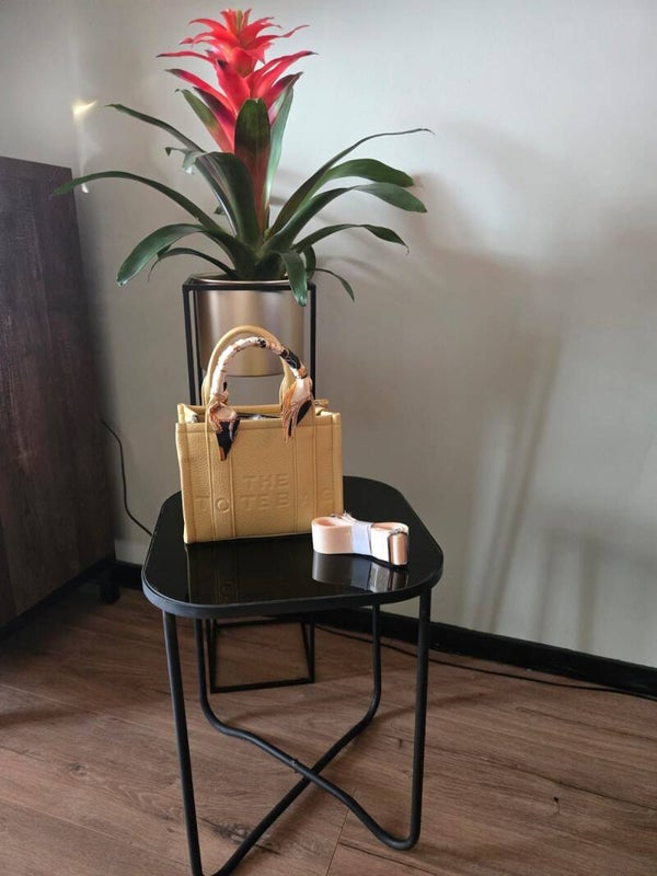 Tote bag mini geel