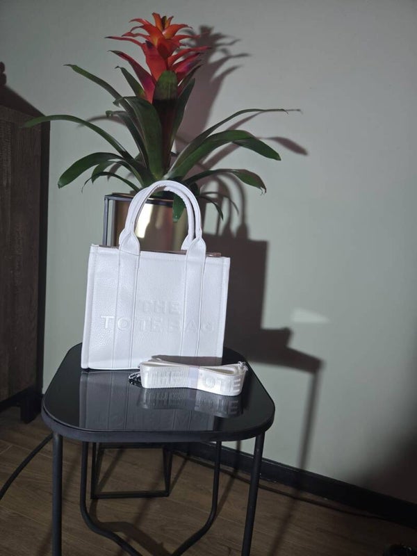 Tote bag middel wit