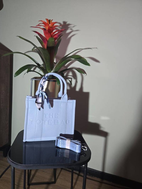 Tote bag middel blauw